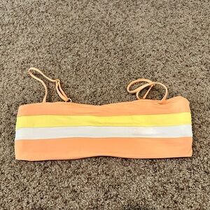 👙L*Space Portia Stripe Top-Tangy/LemonDrop/Cream👙